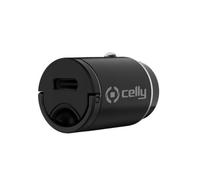 Celly CCMINILIGHT chargeur d'appareils mobiles Smartphone Noir Allume-cigare Auto