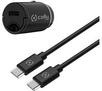Celly CCMINITYPEC Chargeur d'appareil mobile Smartphone, tablette noir Allume-cigare de voiture