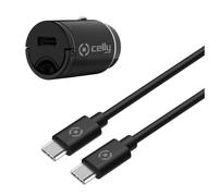Celly CCMINITYPEC chargeur d'appareils mobiles Smartphone, Tablette Noir Allume-cigare Auto