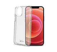 Celly Coque Transparente pour iPhone 12 Pro Max, Coque de Protection en Silicone Gelskin TPU Souple Anti-Chocs et Anti-Rayures