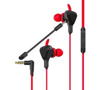 Celly CyberWired Casque filaire intra-auriculaire Gaming Noir, Rouge