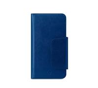 Celly Duomo coque de protection pour téléphones portables 14,7 cm (5.8 ) Étui avec portefeuille Bleu Universel