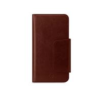 Duomo coque de protection pour téléphones portables 14,7 cm (5.8") Etui avec portefeuille Marron