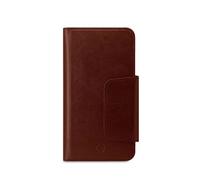 Celly Duomo coque de protection pour téléphones portables 14,7 cm (5.8 ) Étui avec portefeuille Marron Universel