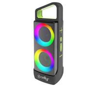 Celly GROOVERGBBK haut-parleur portable et de fête Enceinte de soirée Noir 10 W