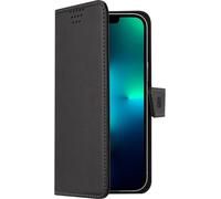 Celly Flip Cover Compatible MagSafe Leatherette Black pour Smartphone