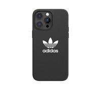 Adidas Coque iPhone 14 Pro Max – Protection antichoc, charge sans fil – Trèfle noir/blanc