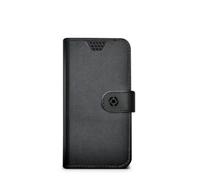 Celly Housse universelle M type livre noir et marron