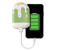 Celly Ice Lolly Chargeur de batterie Lithium-Ion (Li-Ion) 2600 mAh Vert, Blanc, Jaune