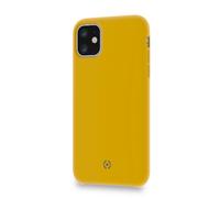 Celly LEAF coque de protection pour téléphones portables 15,5 cm (6.1 ) Housse Jaune Apple (brand) iPhone 11