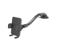 Celly Support téléphone pour voiture MountFlex Plus 360° Ventouse à bras flexible Noir