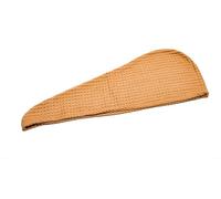 Celly Muitomas Lingette Turban Cheveux Turban Sèche-Cheveux Microfibre Serviette pour Cheveux Femme Couleur Peach Fuzzy