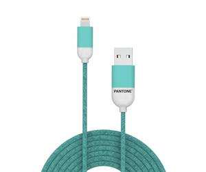 Celly Pantone PTLCS0015L Câble Lightning 2,4 A 1 m Cyan