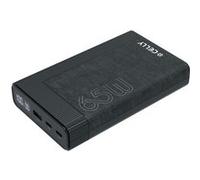 PBPD65W20EVOBK banque d'alimentation électrique 20000 mAh Noir