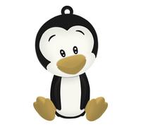 Celly PBPENGUIN banque d'alimentation électrique Lithium Polymère (LiPo) 2600 mAh Noir, Blanc, Jaune