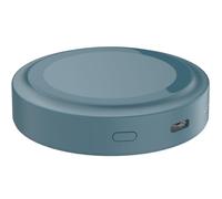 Celly, PowerBank Circle Magsafe avec capacité de 3000 mAh, avec USB-C et Anneau magnétique Inclus, Compatible avec Smartphone, Charge Rapide, Couleur Bleu Marine