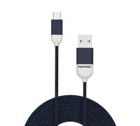 Celly PTMC0015N Pantone Câble Micro USB 2.0 Sortie 2,4 A Longueur 1 m Bleu Marine