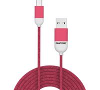Celly PTMC0015P Câble Micro USB 2.0 Sortie 2,4 A,Longueur 1 m,Rose