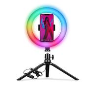 CELLY PYTRIPOD TREPPIEDE PORTATILE DAVOLO avec Anneau Lumineux RGB ET TÉLÉCOMMANDE Marque