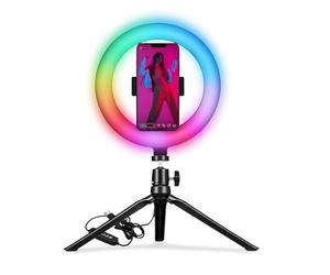 CELLY PYTRIPOD TREPPIEDE PORTATILE DAVOLO avec Anneau Lumineux RGB ET TÉLÉCOMMANDE Marque