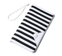 Celly SPLASHWALLETWH coque de protection pour téléphones portables 14,5 cm (5.7 ) Étui avec portefeuille Noir, Blanc Toutes marques iPhone 7/7 Plus