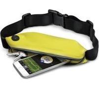 Celly Sport Hipband - support de téléphone fixe universel pour la course à pied convenant aux appareils jusqu'à 6,2" - jaune