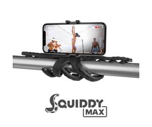 Celly Squiddy Max trépied Smartphone/action caméra 6 pieds Noir