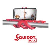 Celly Squiddy Max trépied Smartphone/action caméra 6 pieds Rouge
