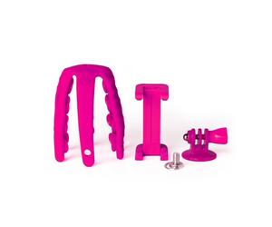 Celly Squiddy trépied Smartphone/action caméra 6 pieds Rose