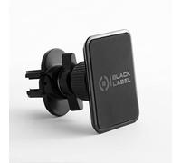 Celly, Support magnétique de Voiture pour Smartphone Ligne Black Label, Support téléphone avec 6 aimants Super résistants, Convient pour buse d'aération, Super Fin, tête réglable à 360°