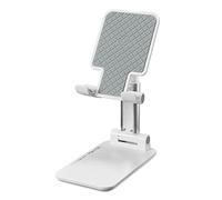 Celly Support Mobile de Table, Support de Bureau Universel pour Smartphone et Tablette, Bras Extensible réglable et Pliable, Blanc.