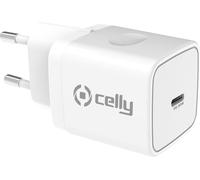 Celly TC1USBC30WWH Chargeur pour appareils mobiles Blanc Interne