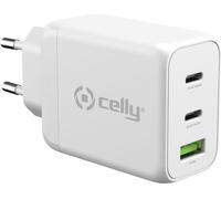 Celly TC3GAN65WWH Chargeur d'appareils mobiles Blanc Intérieur