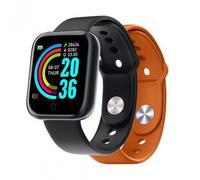 Celly TRAINERBEATOR Orange Smartwatch 1.44 Pouces Surveillance Cliquetis Oxygène