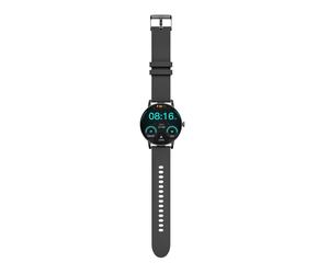 Celly TRAINERROUND2BK smartwatche et montre de sport 3,25 cm (1.28 ) Numérique 320 x 320 pixels Écran tactile Noir GPS (satellite)
