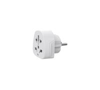 Celly TRAVELADAPTER adaptateur prise d'alimentation Type F Universel Blanc