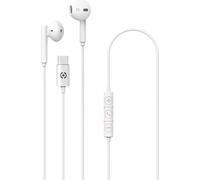 Celly UP1100TYPECWH Casque et écouteurs filaires intra-auriculaires Appels/Musique USB Type-C Blanc