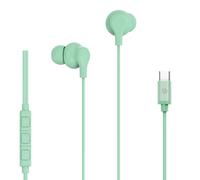 Celly UP1600TYPECGN écouteur/casque Avec fil Ecouteurs Appels/Musique USB Type-C Vert