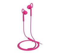 UP400ACTPK - Ecouteurs avec micro - embout auriculaire - filaire - jack 3,5mm - rose