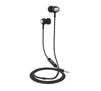 Celly UP500BK écouteur Binaural avec Fil Noir Casque et Micro - Casques et micros (avec Fil, écouteur, Binaural, Intra-aural, Noir)