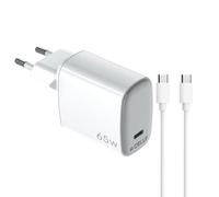 Celly UPTC1USBC65WCTC chargeur d'appareils mobiles Smartphone, Tablette Blanc USB Intérieure