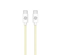 Celly USBCUSBCCOTTYL câble USB 1,5 m USB C Blanc, Jaune