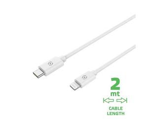 Celly USBLIGHTC2MWH câble Lightning 2 m Blanc