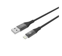 Celly USBLIGHTCOLORBK câble Lightning 1 m Noir