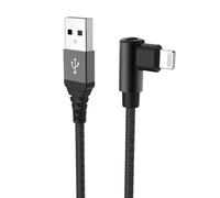 Celly USBLIGHTLSHBK câble pour téléphone portable Noir 1 m USB A Lightning