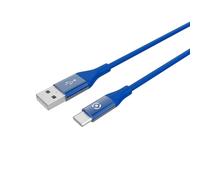 Celly USBTYPECCOLORBL câble USB USB 2.0 1 m USB A USB C Bleu