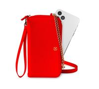Celly Venere coque de protection pour téléphones portables 16,5 cm (6.5 ) Étui avec portefeuille Rouge Toutes marques