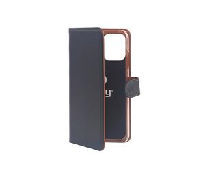 Celly Wally coque de protection pour téléphones portables 15,5 cm (6.1 ) Folio Noir, Marron Apple iPhone 12