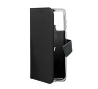 Celly Wally coque pour téléphones portables 6.73" Étui avec portefeuille Noir