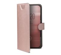 Celly Wally One coque de protection pour téléphones portables 17 cm (6.7 ) Étui avec portefeuille Rose Toutes marques